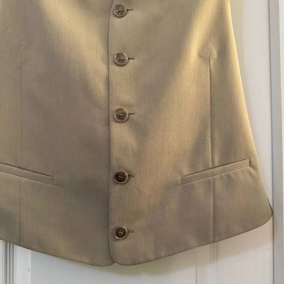 Angelo Litrico Tan Suit Vest - Picture 2 of 8